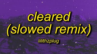 lilithzplug  cleared  remix slowed lyrics  f it lets go take it real slow [upl. by Ydak]