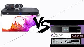 Sky Q v Vu Solo 4K Comparison [upl. by Arriaes]