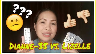 DIANE35 Vs LIZELLE Pills Which is better Teacher Weng teacherweng [upl. by Anahsit]