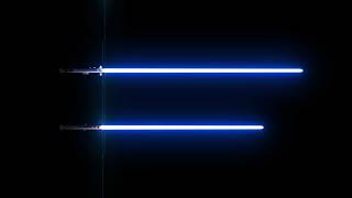 Ahsoka´s Blue Lightsabers Ignition VideoLive Background [upl. by Norvol295]