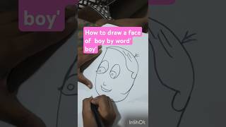 Easy boy face drawing art and craft trendingbsong newsong Maulika prajapati4416 music viral [upl. by Gudren913]