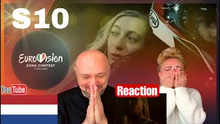 S10  Netherlands 🇳🇱  Official Music Video  Eurovision 2022  🇮🇹ITALIAN and COLOMBIAN🇨🇴 REACTION [upl. by Ardnaid]