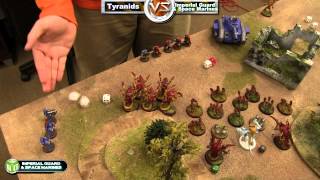 Tyranids vs Imperial Guard and Space Marines Warhammer 40k Battle Report  Beat The Cooler Ep 101 [upl. by Nnylaf613]