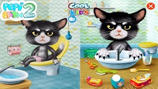 Pepi Bath 2 ★ Part 2 ★ Gameplay for Kids With Step by Step Voice Over Instructions ★ Best Kids App [upl. by Hoffert]