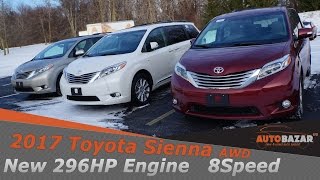 2017 Toyota Sienna Limited AWD видео Тест Драйв Тойота Сиенна AWD 2017 на русском Авто из сша [upl. by Veradi282]