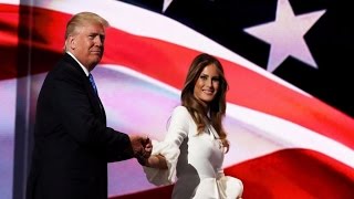 Melania Trump part en campagne pour reconquérir les femmes [upl. by Ajnotal903]