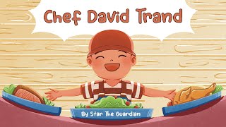 👨🏼‍🍳 Chef David Trand  Cerita Ilustrasi Anak Bilingual  Indonesia  Inggris [upl. by Harts]