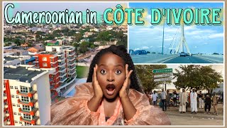 Cameroonians first time visiting Côte d’Ivoire🇨🇮 Je ne savais pas k la côte divoire était si 😍 [upl. by Yt]