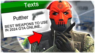 Top 10 Weapons You Must Own In 2024 GTA Online [upl. by Nelyahs]