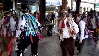 Alvechurch Morris dance quotClee Hillquot at Ledbury 2017 [upl. by Rourke931]