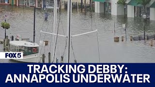 Annapolis underwater as Debby’s remnants flood streets [upl. by Dani]