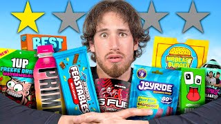 Rating POPULAR Youtuber Products [upl. by Haridan]