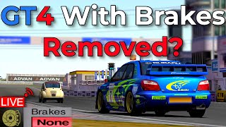 Gran Turismo 4 WITHOUT BrakesHandbrakes  1 Lap Magic Missions 3034 Remaining [upl. by Nalorac]