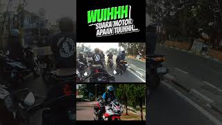 Motor apaan tuhh motovlog ridingsantuy r15 riding sunmori shorts kawasakininja zx25r [upl. by Mortie]