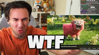 MINECRAFT MOVIE TRAILER  REACTION [upl. by Lamraj284]