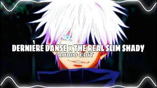 dernière danse x the real slim shady Slowed  indila x eminem edit audio No Copyright [upl. by Bred]