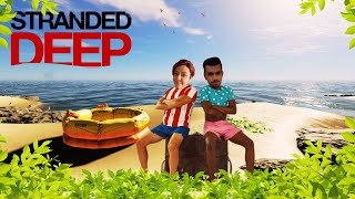 ADA İŞİ BİZİ YORDU  STRANDED DEEP  COOP  BÖLÜM 4 [upl. by Attoynek]