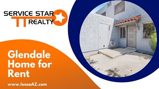 Glendale Homes for Rent 2BR1BA by Property Management Glendale  Service Star Realty [upl. by Rekcut835]