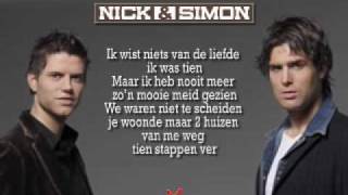 Nick amp Simon  Spaanse Duif  Karaoke [upl. by Nnylassej843]