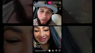 El Alfa el Jefe Alofoke y Yailin la más viral en Live de IG😱🔥 [upl. by Zohar]