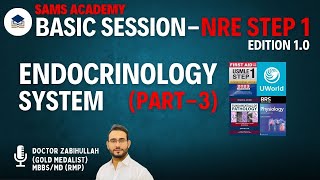 ENDOCRINOLOGY PART3  BASIC SESSIONEDITION 10  NRE STEP 1 URDUHINDI  Doctor Zabihullah [upl. by Mochun]