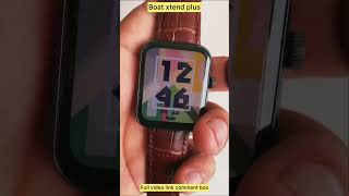 Boat xtend plus smartwatch quick unboxing ⚡️Amoled  calling shorts [upl. by Annayk]