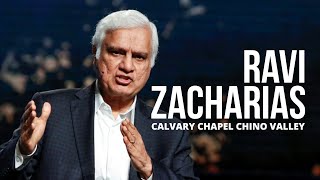 Special Guest Teacher Ravi Zacharias  Calvary Chapel Chino Valley [upl. by Nyrrat881]