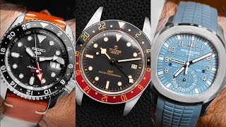 BEST GMT Watches from 500  100000 Seiko Tudor Rolex Patek etc [upl. by Cristiano771]