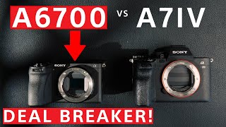 Sony a6700 vs Sony A7IV HYBRID BATTLE [upl. by Annij554]