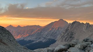 Vidette meadows to Forrester pass [upl. by Nerual]