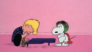 Snoopy Dancing to Schroeders Piano Its the Great Pumpkin [upl. by Ottillia]