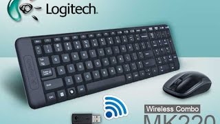 Keyboard amp Mouse Wireless  Logitech mk220 [upl. by Durarte182]