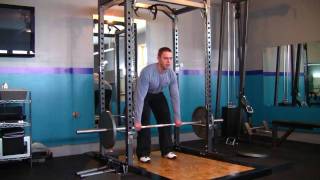 Rack Deadlift Tutorial [upl. by Arreik632]