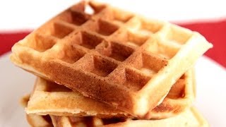 Belgian Waffles Recipe  Laura Vitale  Laura in the Kitchen Episode 782 [upl. by Etan405]