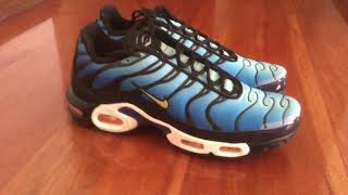 BLUE TNS NIKE AIR MAX PLUS [upl. by Ellenwad]