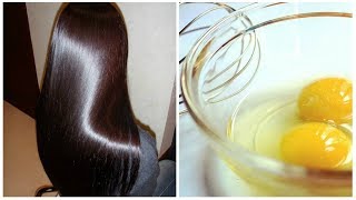 Egg hair mask for hair growthsilky and shiny hair [upl. by Fahey298]