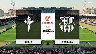 FC 24  Celta Vigo vs Barcelona  Match Highlights LaLiga 20232024  PS4 Gameplay [upl. by Laenej]