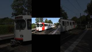 Rheinbahn GT8SU in Oberbilk gt8 gt8su gt8rheinbahn stadtbahn ubahn düwag gelenktriebwagen [upl. by Edgardo]