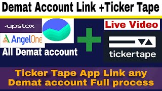 How to connect Groww account with tickertape  Demat Account Link TickerTape  TickerTape Use kaiser [upl. by Edmondo69]