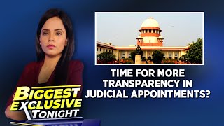 Time For More Transparency In Judicial Appointment  Collegium System India  NJAC  English News [upl. by Barsky]