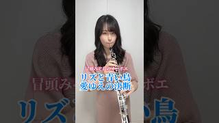 リズと青い鳥 『愛ゆえの決断』冒頭オーボエ【吹いてみた】響けユーフォニアム 愛ゆえの決断 みぞれ オーボエ soundeuphonium liztoaoitori リズと青い鳥 [upl. by Aryhs]