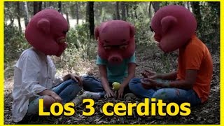 Los Tres Cerditos Chanchitos Cuento Nuevo con Moraleja [upl. by Lynnell664]