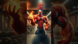 Body Building Ki Race Venom Captain America Aur SpiderMan Ka Twist  shorts ai funny [upl. by Mera]