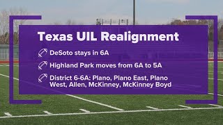 UIL reclassification realignment Heres which Texas schools are grouped together [upl. by Rosalinda744]