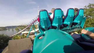 MAKO SeaWorld Orlando Onride Back Seat POV [upl. by Holcman]