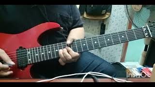 Lefthanded Tiada Lagi Kidungmu  intro amp solo guitar cover 🎸🎸🎸 [upl. by Yevrah]