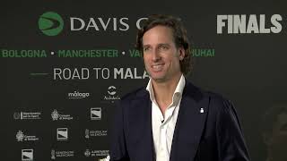 Feliciano Lopez on Davis Cup draw Not good news for Spain [upl. by Aivato]