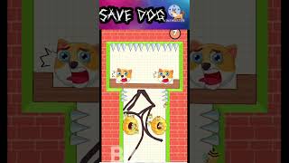 Can U Save This Dog  Bee VS Dog 🐝 🐕 ytshorts cartoon dog Draw safety lines to protect the 🐕 56 [upl. by Goldner]