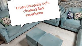 Urban Company sofa cleaning is a bad experience [upl. by Zoha]