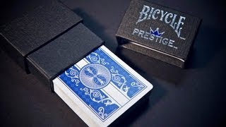 Deck Review Bicycle Prestige DuraFlex Blue [upl. by Leirbag624]